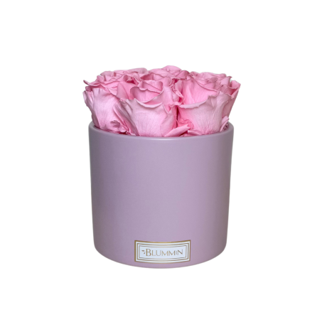 7 ROOSI - ROOSA KERAAMIKA BRIDAL PINK KAUASÄILIVATE ROOSIDEGA