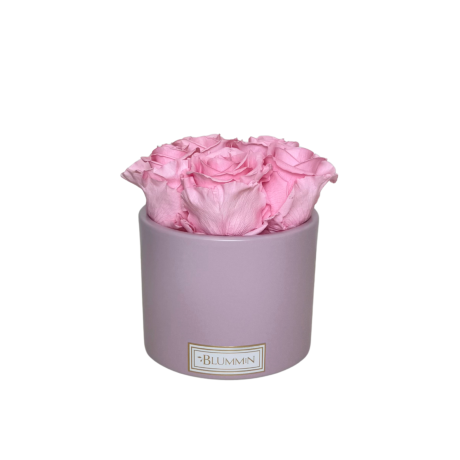 5 ROOSI - ROOSA KERAAMIKA BRIDAL PINK KAUASÄILIVATE ROOSIDEGA