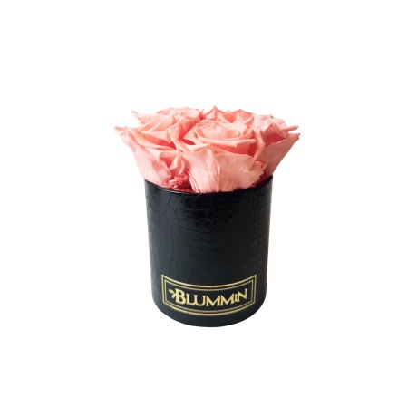  MEDIUM BLUMMIN WHITE VELVET BOX WITH YELLOW ROSES