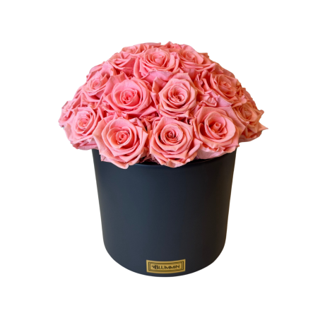 -25% BUKETT 25-27 ROOSI - TUMEHALL KERAAMIKA BRIGHT PINK ROOSID