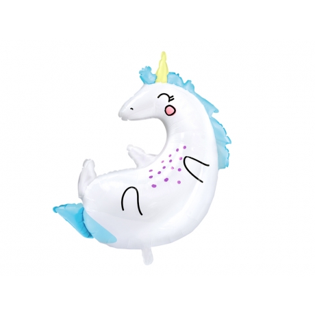 SLEEPING UNICORN FOLIUM BALLOON - 70x75 cm (БЕЗ ГЕЛИЯ)