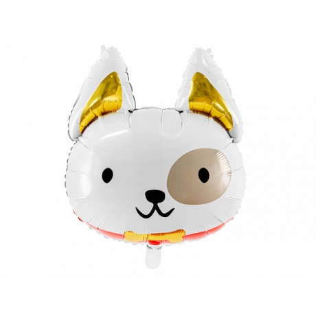 WHITE DOG FOLIUM BALLOON - 45x50 cm (БЕЗ ГЕЛИЯ)