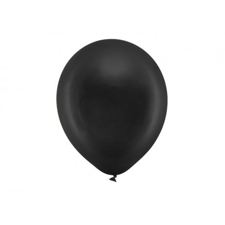 BLACK PEARL LATEX BALLOON - 30 cm