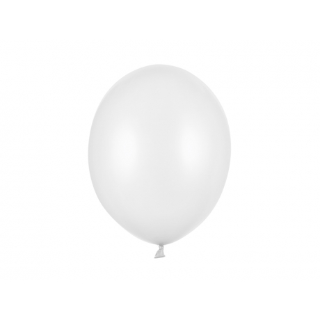 WHITE PEARL LATEX BALLOON - 30 cm