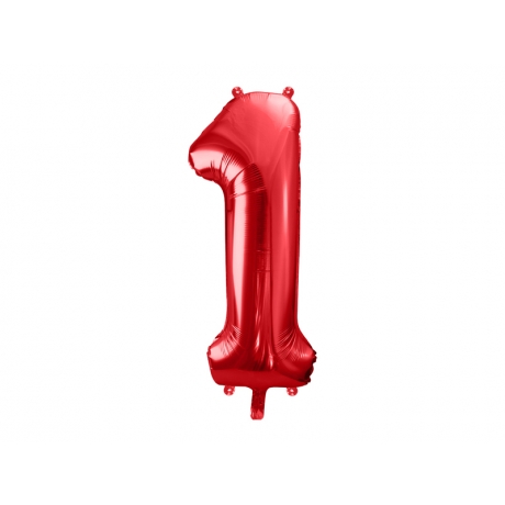 FOLIUM RED BALLOON NR. 1 - 86 cm (БЕЗ ГЕЛИЯ)