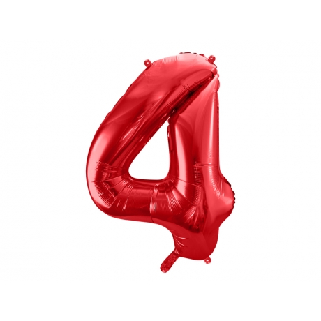 FOLIUM RED BALLOON NR. 4 - 86 cm (БЕЗ ГЕЛИЯ)