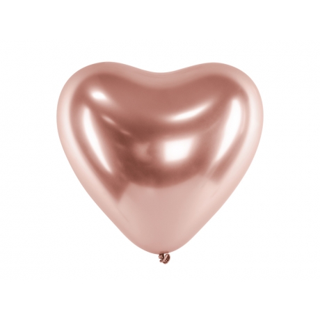 LATEKSIST ÕHUPALL SÜDA 30 CM - METALLIC ROSE GOLD