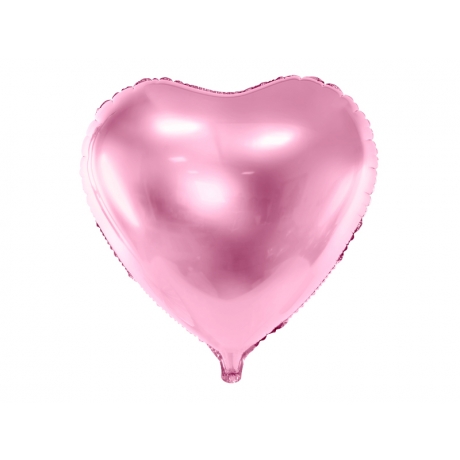 PINK HEART FOIL BALLOON - 61 CM (БЕЗ ГЕЛИЯ)