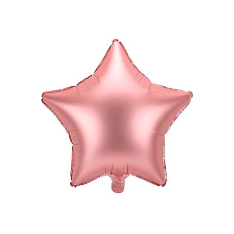 PINK STAR FOIL BALLOON - 48 CM