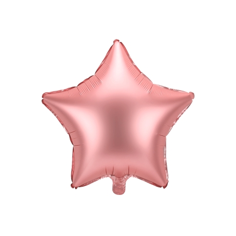 PINK STAR FOIL BALLOON - 48 CM (БЕЗ ГЕЛИЯ)