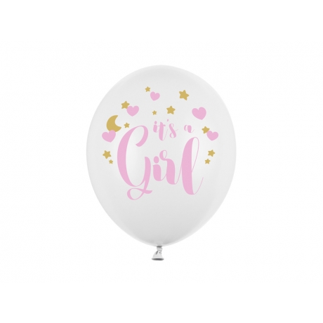 IT'S A GIRL LATEX BALLOON - 30 cm