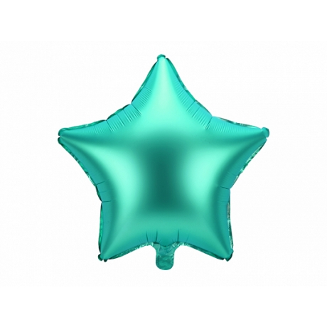 GREEN STAR FOIL BALLOON - 48 CM (БЕЗ ГЕЛИЯ)