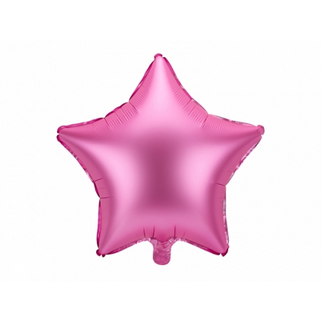 CERISE STAR FOIL BALLOON - 48 CM (БЕЗ ГЕЛИЯ)