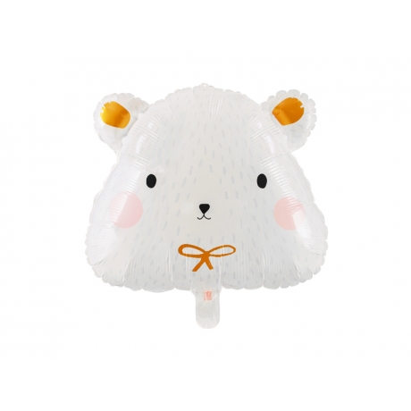 ARCTIC BEAR FOLIUM BALLOON - 51x45 cm (БЕЗ ГЕЛИЯ)