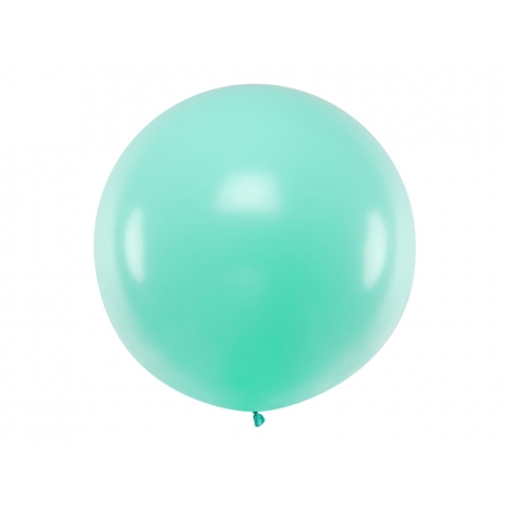 MINT JUMBO LATEX BALLOON - 100 cm