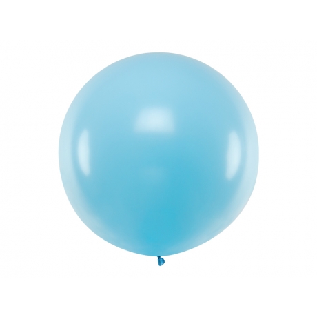 BLUE JUMBO LATEX BALLOON - 100 cm