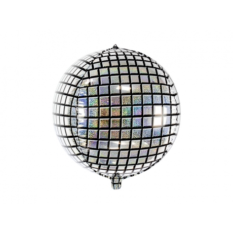 FOOLIUMIST ÕHUPALL DISCO BALL - 40 CM (HEELIUMITA/TÄITMATA)