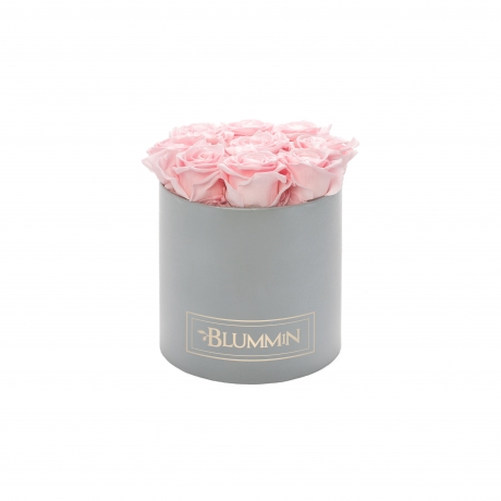 MEDIUM BLUMMiN - helehall karp BRIDAL PINK roosidega
