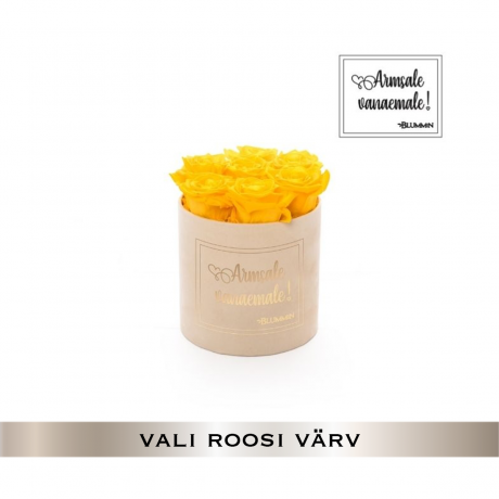 -20% ARMSALE VANAEMALE- SMALL NUDE SAMETKARP (VALI ROOSI VÄRV)