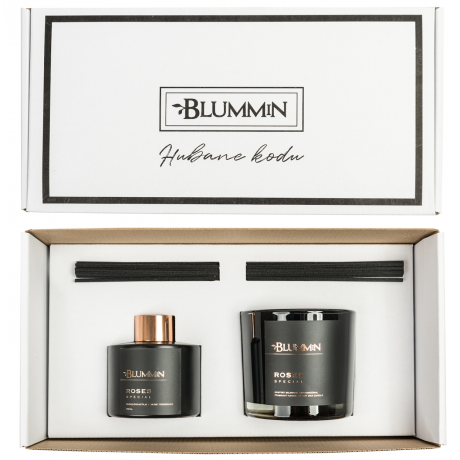GIFT BOX ROSES SPECIAL - HOME FRAGRANCE & SCENTED SOY WAX CANDLE