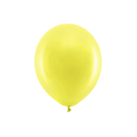 YELLOW LATEX BALLOON - 30 cm