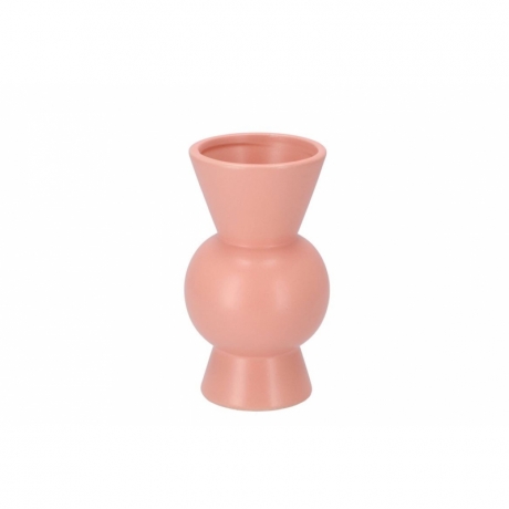 -25% APRICOT HAND MADE CERAMIC VASE BALI 16 cm