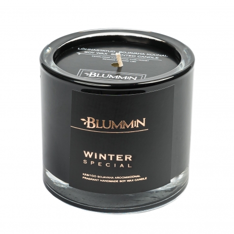 BLUMMIN MUST SOJAVAHAST LÕHNAKÜÜNAL 200g - WINTER SPECIAL