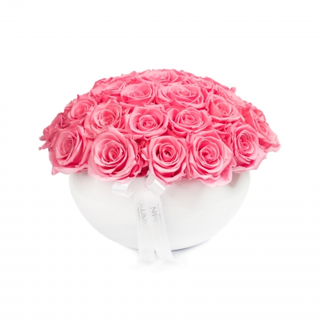 VALGE KERAAMIKA BABY PINK ROOSIDEGA  29-33 roosi