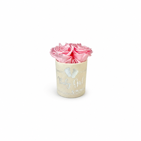 BABY GIRL XS NUDE SAMETKARP BRIDAL PINK ROOSIDEGA