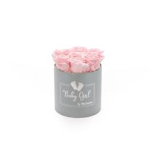 BABY GIRL - helehall karp BRIDAL PINK roosidega (SMALL - 7 roosiga)
