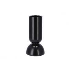 BLACK HAND MADE CERAMIC VASE BALI 25.5 cm