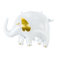 WHITE ELEPHANT FOLIUM BALLOON - 61x46 cm