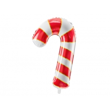 FOLIUM BALLOON RED CANDY CANE - 50x82 cm