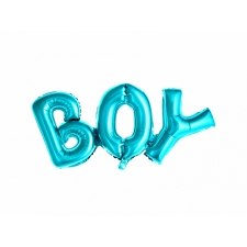 BOY BLUE FOIL BALLOON - 67x29 cm