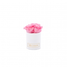 XS BLUMMIN - WHITE BOX WITH BABY PINK ROSES
