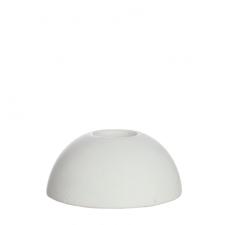 CANDLESTICK ROUND WHITE