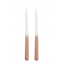 CANDLE DIP DYE 2 TK - WHITE / TERRACOTA