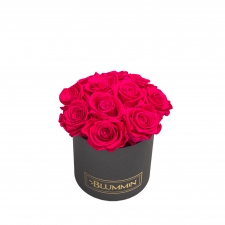 BUKETT 11 ROOSIGA - SMALL TUMEHALL KARP HOT PINK ROOSIDEGA