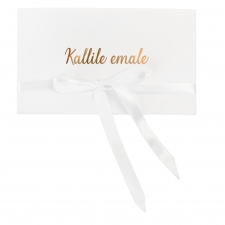 -45% KALLILE EMALE - VALGE SAMETIST KAART