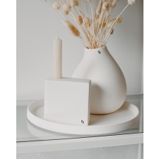KARBY WHITE CANDLESTICK