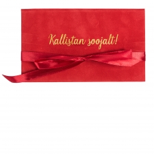KALLISTAN SOOJALT - PUNANE SAMETIST KAART