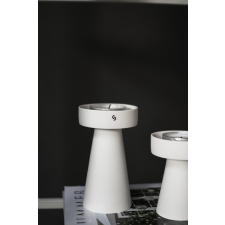 -25% TALBO WHITE CANDLE HOLDER