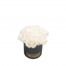 BUKETT 7 ROOSIGA - MIDI MUST KARP WHITE ROOSIDEGA