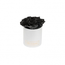 -30% MIDI WHITE BOX WITH BLACK ROSES