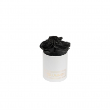 XS BLUMMiN - WHITE BOX WITH BLACK ROSES