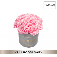 -20% KALLILE EMALE BUKETT- SMALL HELEHALL SAMETKARP (VALI ROOSI VÄRV)