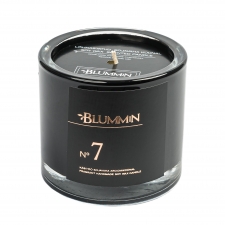 BLUMMiN BLACK SCENTED SOY WAX CANDLE 200g - Nr 7