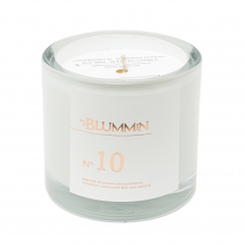 BLUMMiN WHITE SCENTED SOY WAX CANDLE 200g - Nr 10
