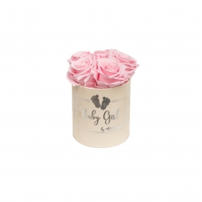 -20% BABY GIRL NUDE SAMETKARP BRIDAL PINK - MIDI (5 ROOSIGA)